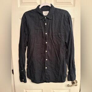 Portuguese Flannel Linen Button Up Shirt